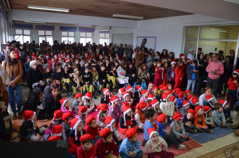 Festa de Natal nas escolas de Pedraça e Arco de Baúlhe