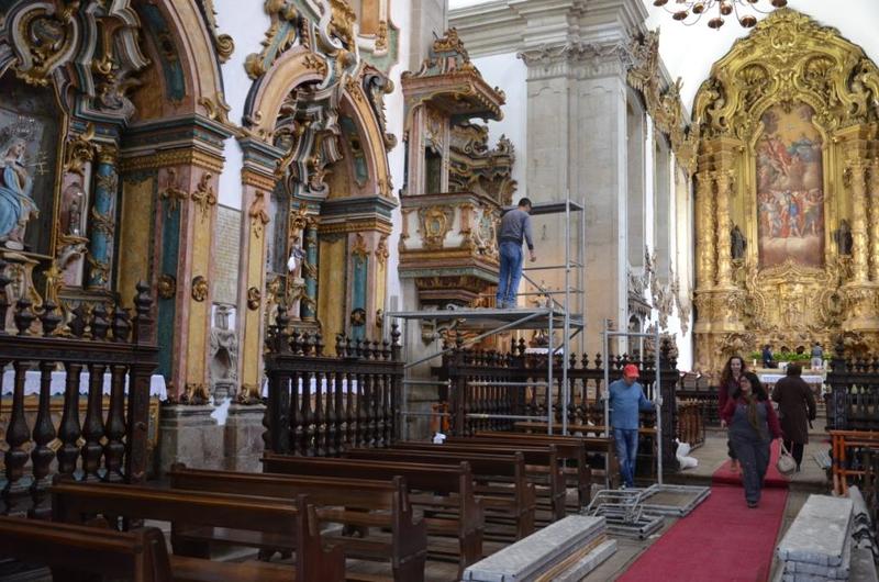 Câmara restaurou dois púlpitos da Igreja do Mosteiro de S. Miguel de Refojos