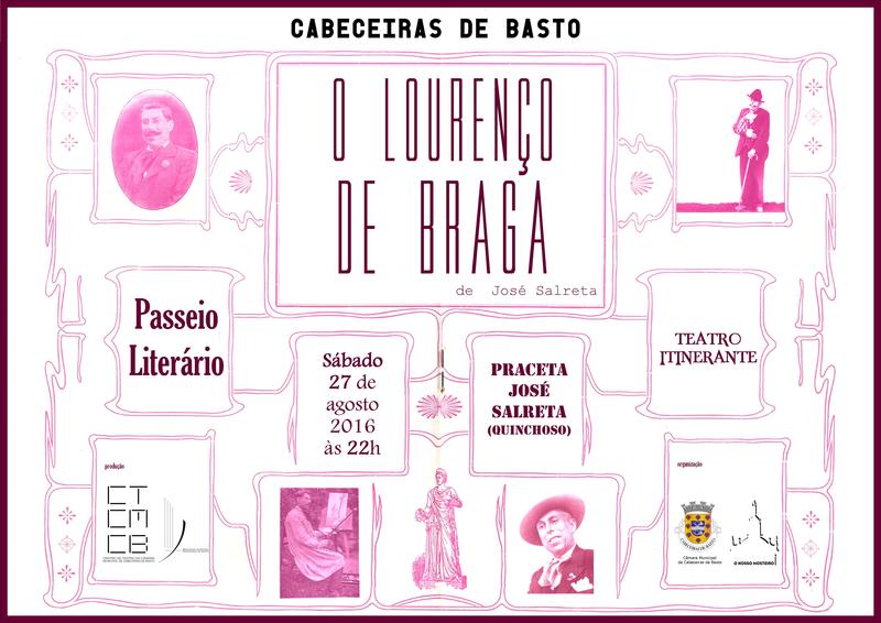 Passeio Literrio dedicado  obra O Loureno de Braga de Jos Salreta