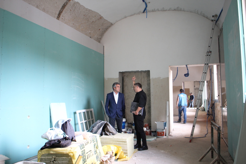 Presidente da Câmara visitou obras de remodelação do piso térreo do Mosteiro de S. Miguel de Refojos