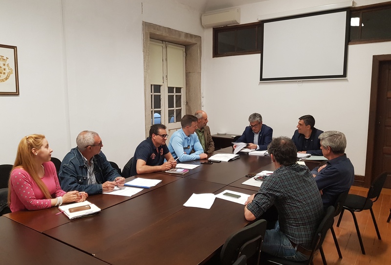 Reunião da Comissão Municipal de Proteção Civil (08-05-2018)