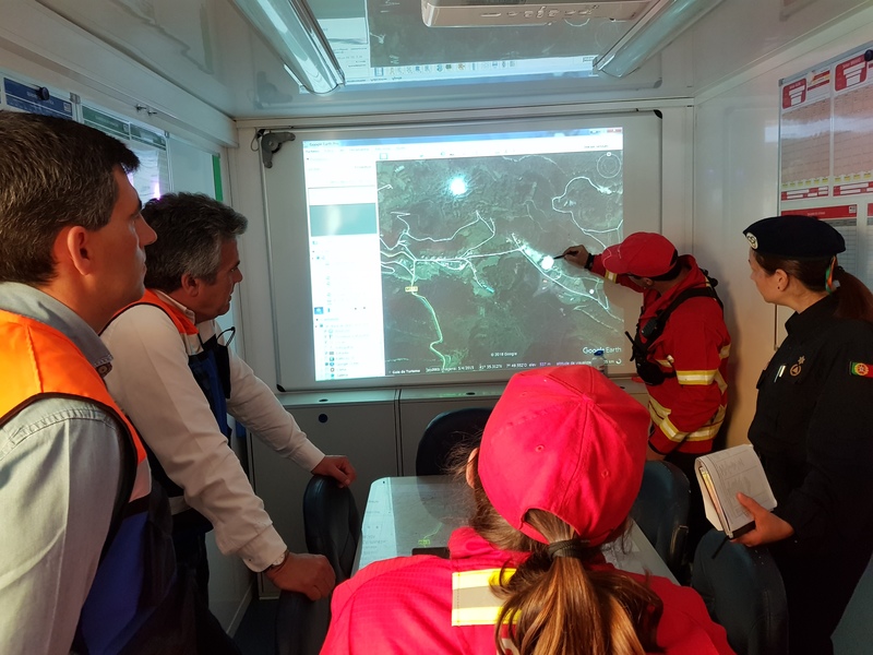 Aldeia de Gondiães evacuada em simulacro de incêndio florestal