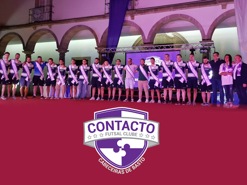Apresentação dos plantéis do Contacto Futsal Clube