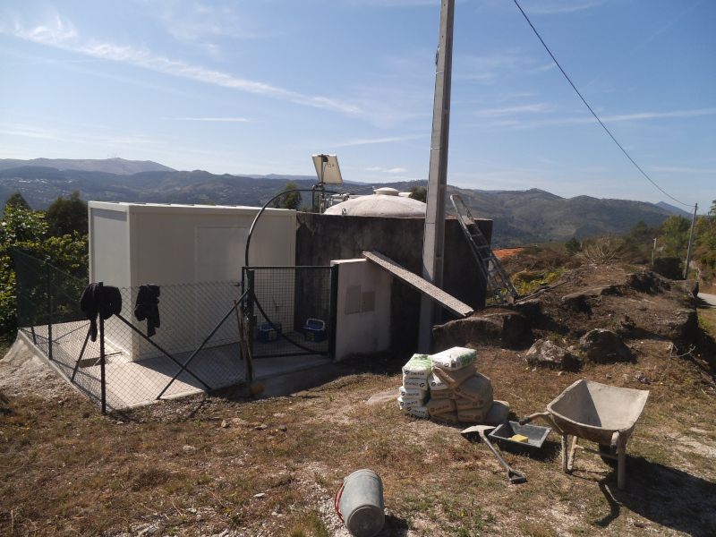 Câmara beneficia reservatório de água que abastece a aldeia de Cunhas