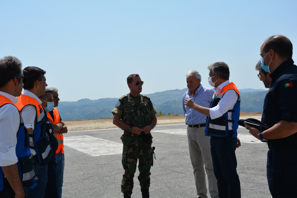 Comandante Operacional Nacional da ANPC visitou Cabeceiras de Basto