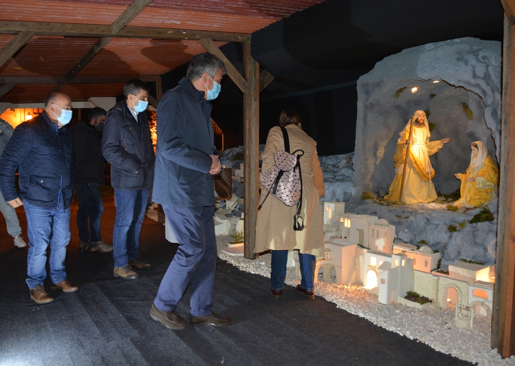Presépio de Natal inaugurado hoje na Praça da República