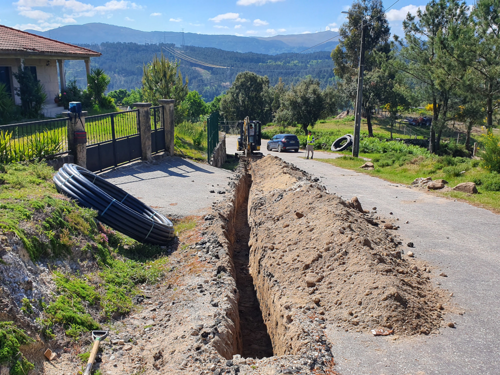 Câmara iniciou 2.ª fase da obra da rede de abastecimento de água em Torneiro