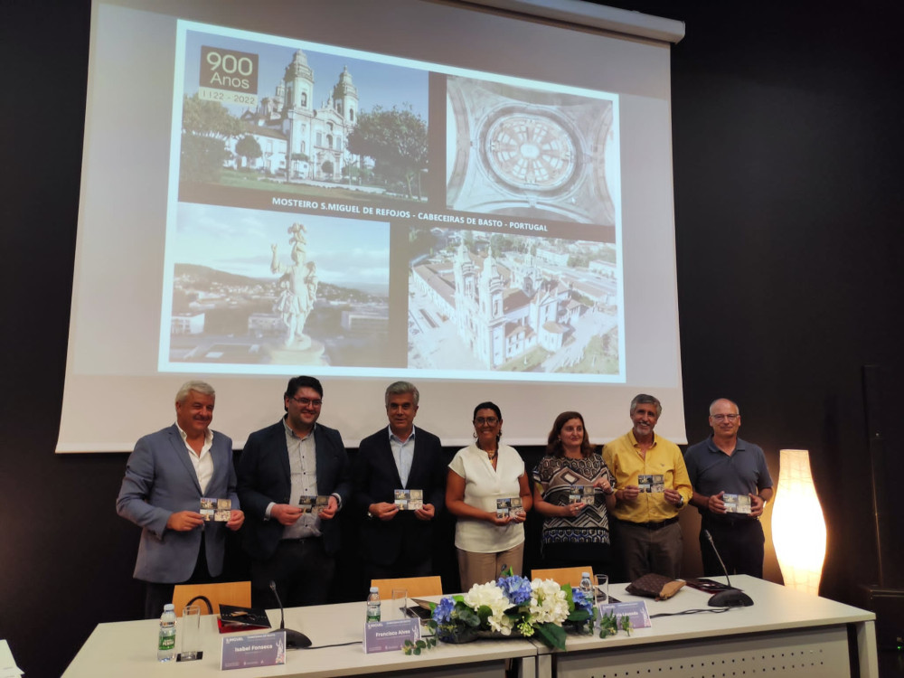 Cabeceiras de Basto apresentou selo postal comemorativo dos 900 anos do Mosteiro S. Miguel de Refojos
