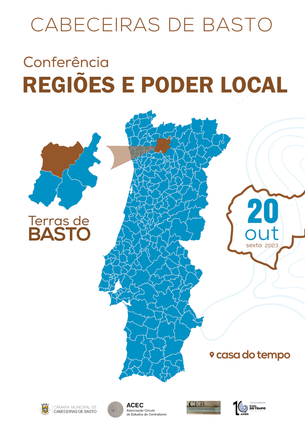 Cabeceiras de Basto debate «Regiões e Poder Local» em conferência a 20 de outubro