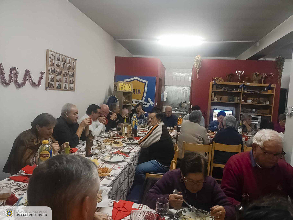 Junta de Freguesia da Faia promoveu festa de Natal dos idosos