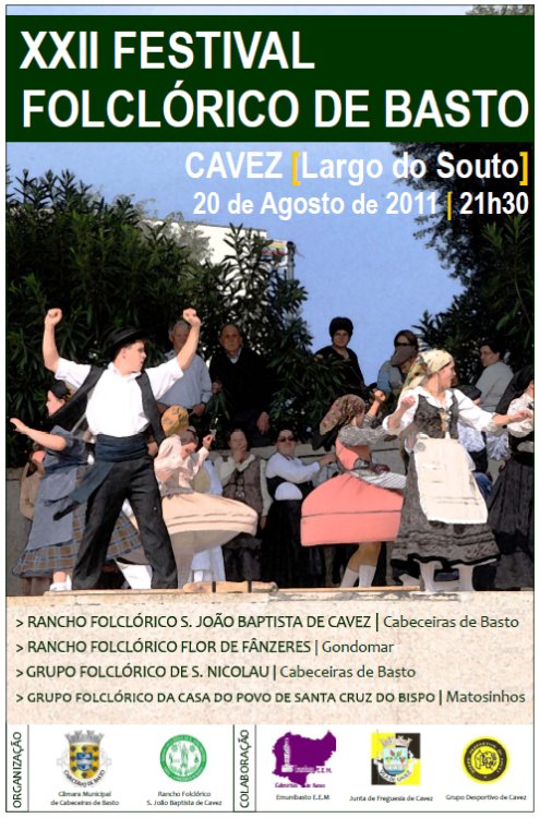 Leia mais sobre Cavez acolhe XXII Festival Folclórico de Basto