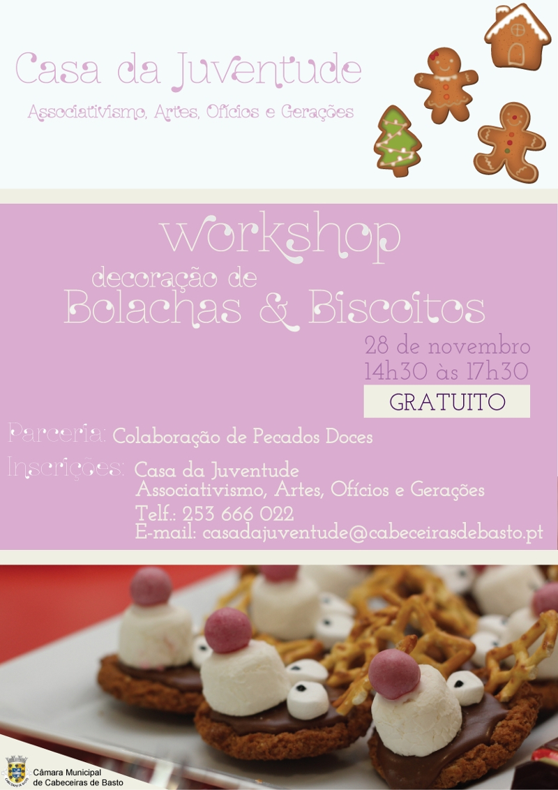 Workshop Decoração de Bolachas e Biscoitos