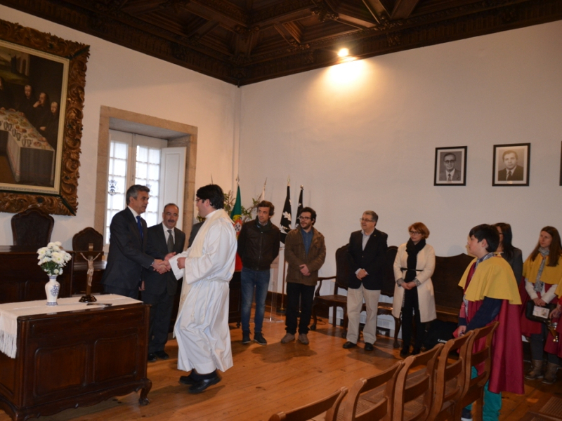 Câmara Municipal de Cabeceiras de Basto recebeu Compasso Pascal