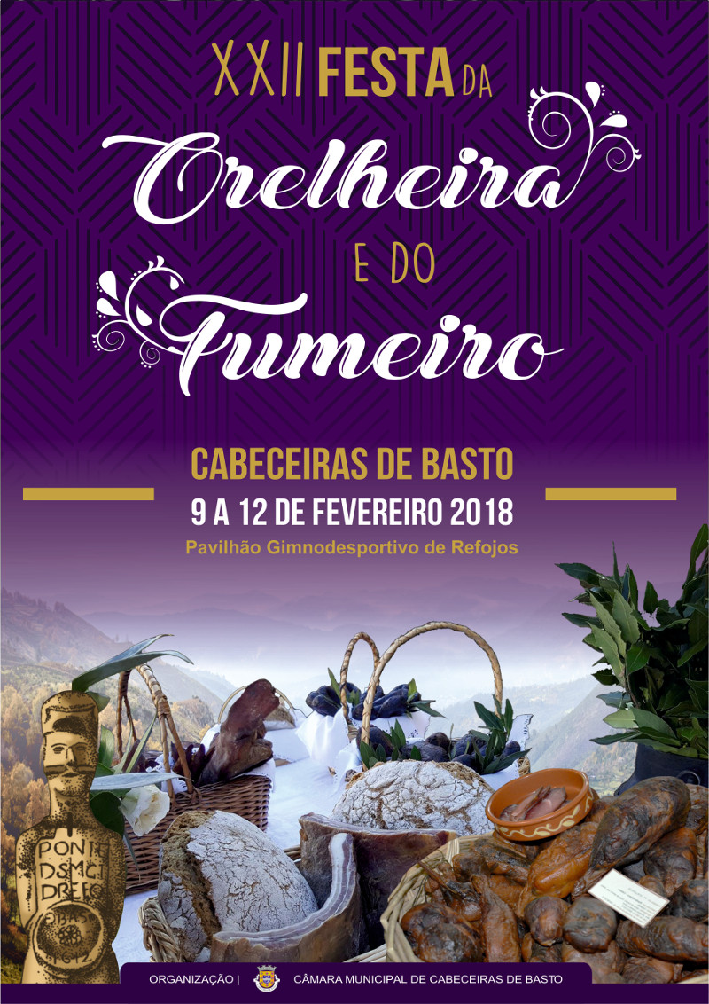 Festa da Orelheira e do Fumeiro 2018 - Cartaz