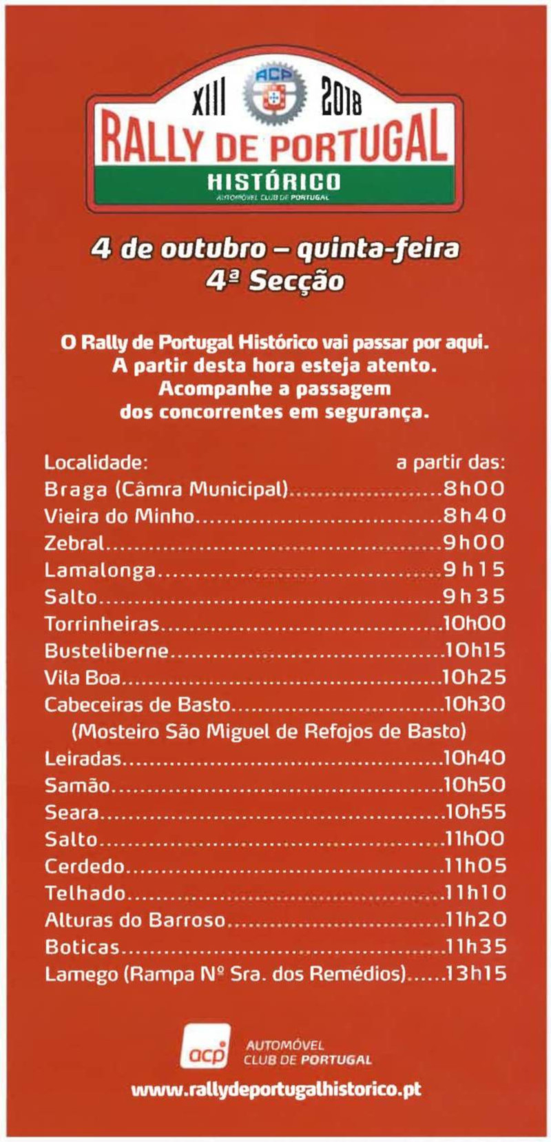 Rally de Portugal Histrico - 4 seco