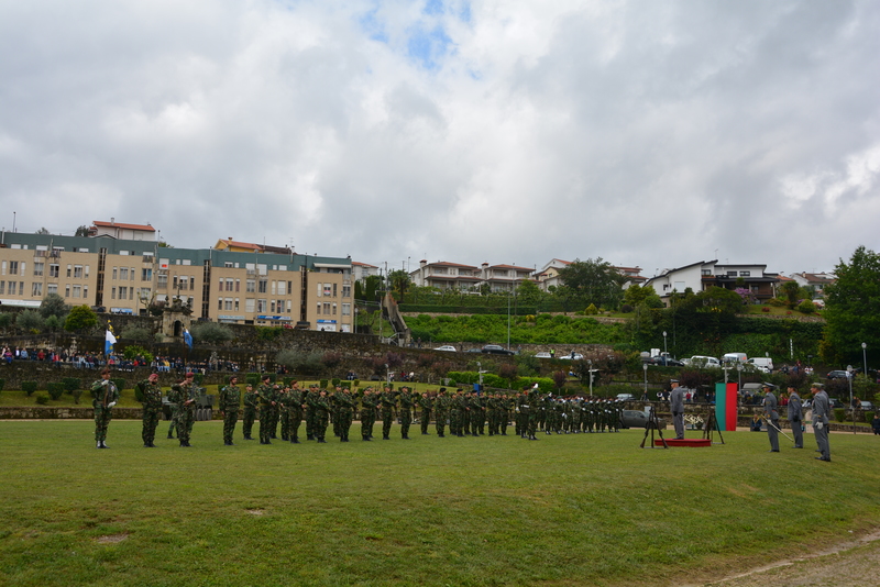Cerimónia de Juramento de Bandeira no Parque do Mosteiro