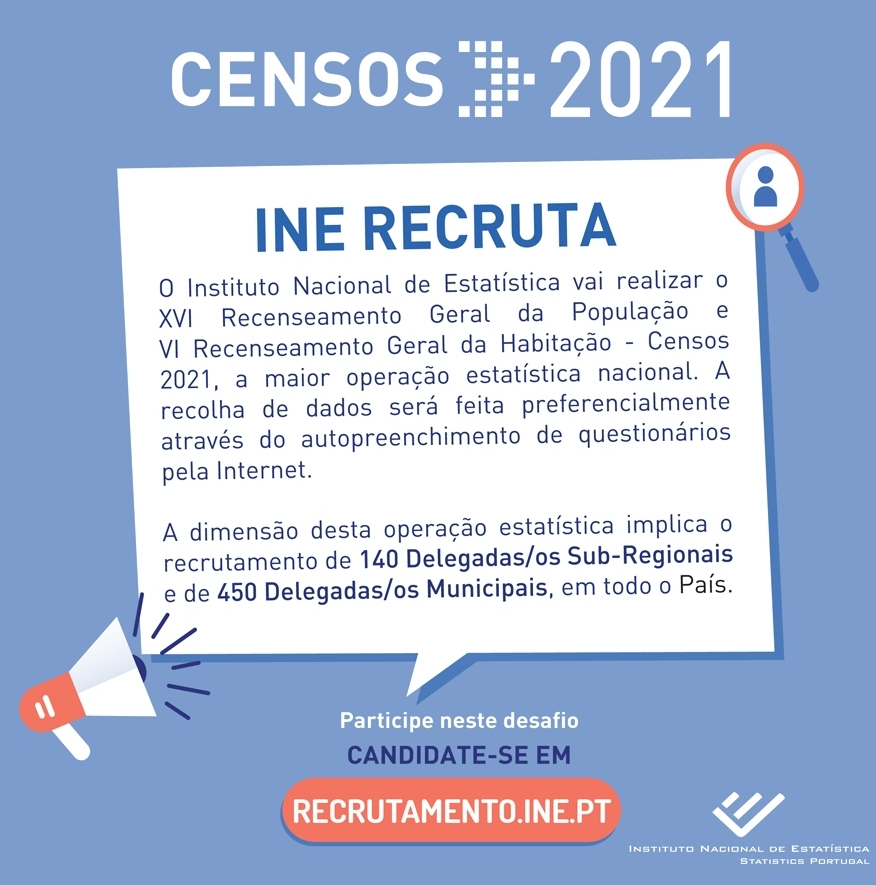 Leia mais sobre Censos 2021