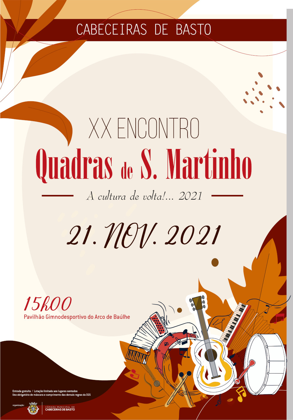 Leia mais sobre XX Encontro de Quadras de S. Martinho no Pavilhão Desportivo do Arco de Baúlhe