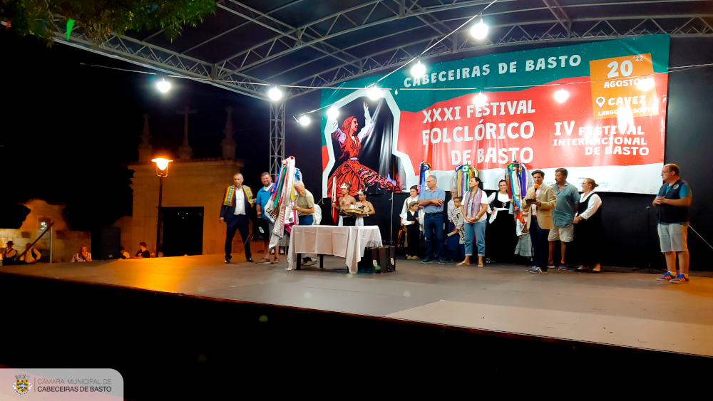 Cinco grupos abrilhantaram XXXI Festival Folclrico de Basto/IV Festival Internacional de Basto