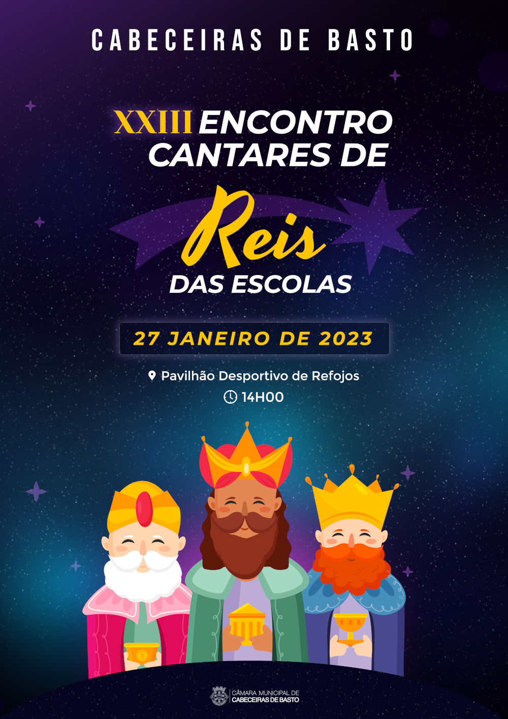 Reis das Escolas sobem ao palco no dia 27 de janeiro