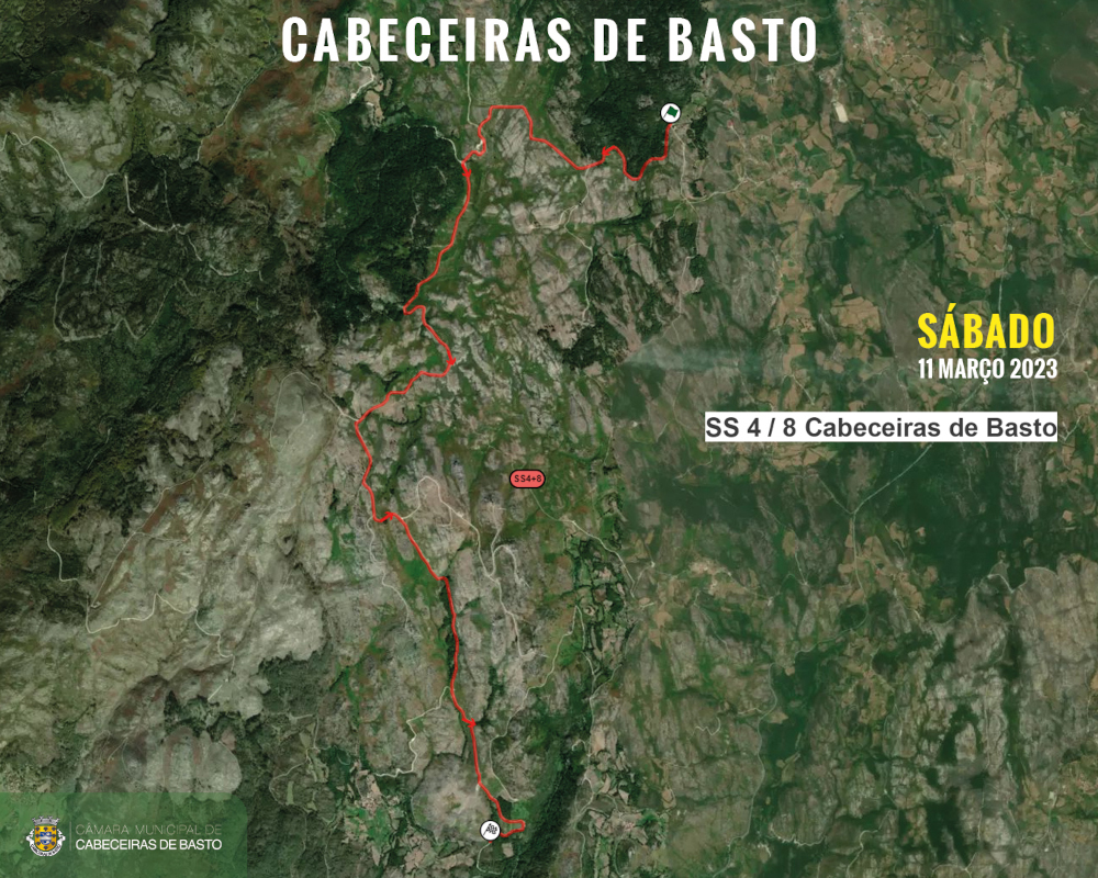 Rally Serras Fafe - Trajeto Cabeceiras de Basto