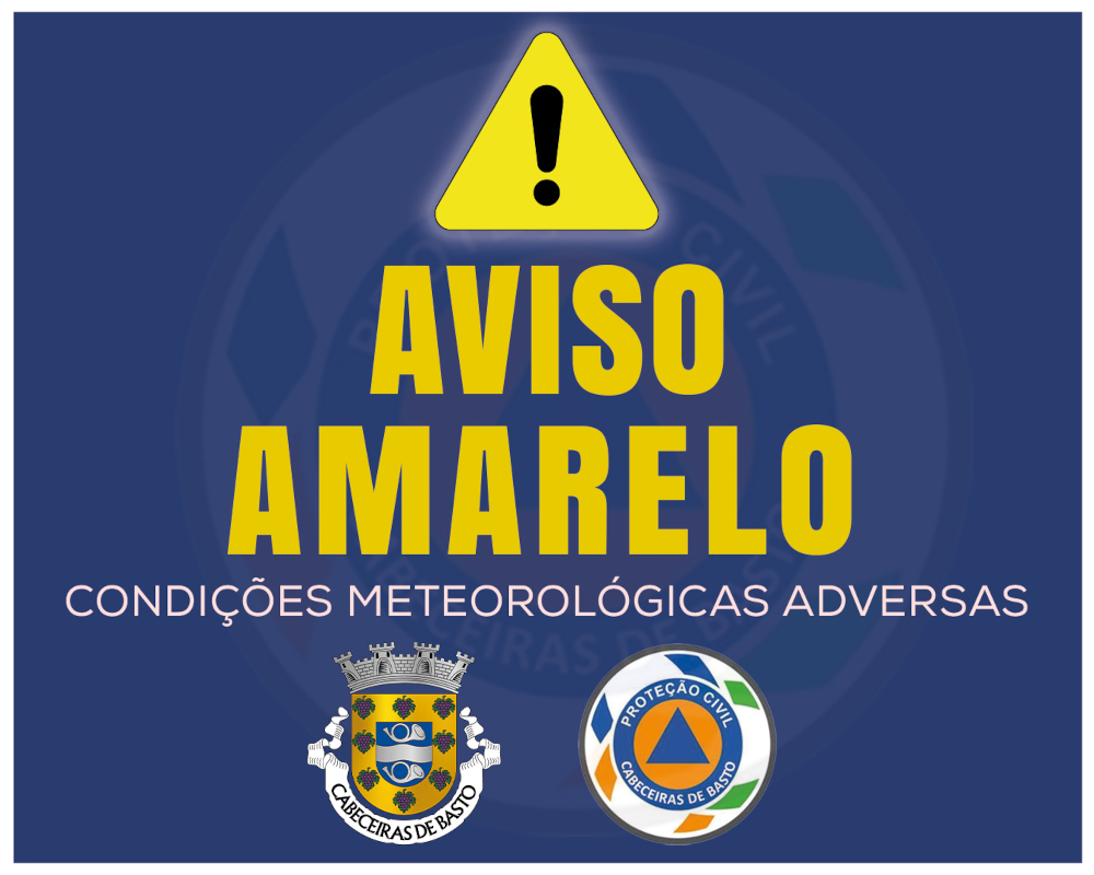 Leia mais sobre AVISO AMARELO | Condições meteorológicas adversas