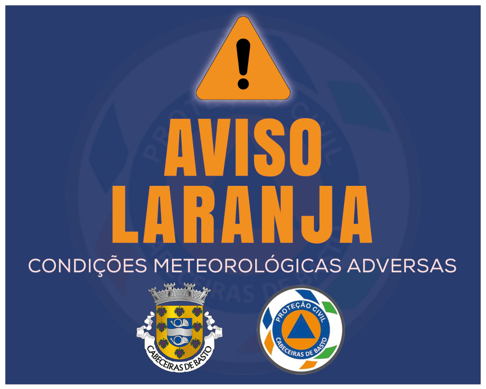 AVISO LARANJA | Condições meteorológicas adversas