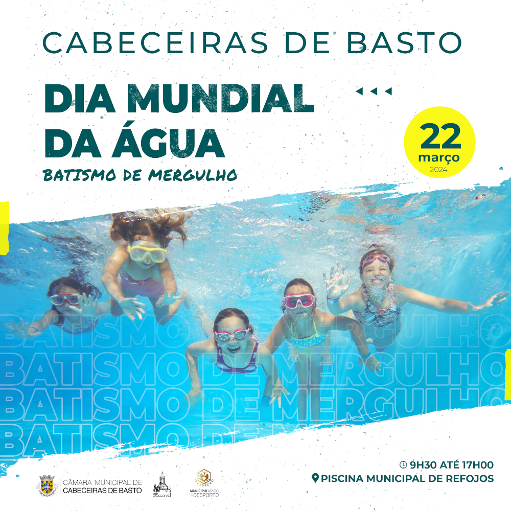 Dia Mundial da Água com Batismo de Mergulho