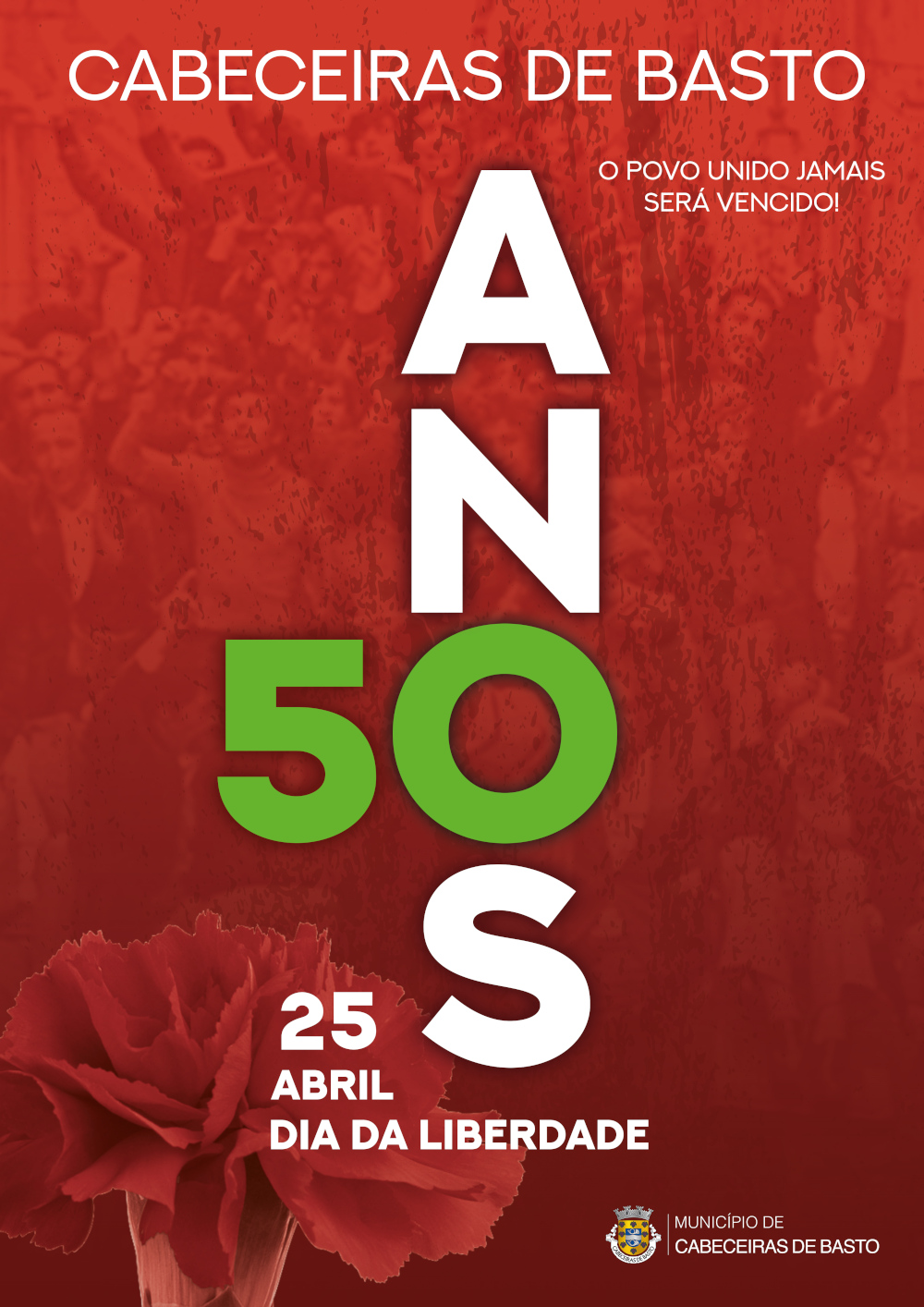Cabeceiras de Basto celebra os 50 anos do 25 de Abril com vasto programa cultural