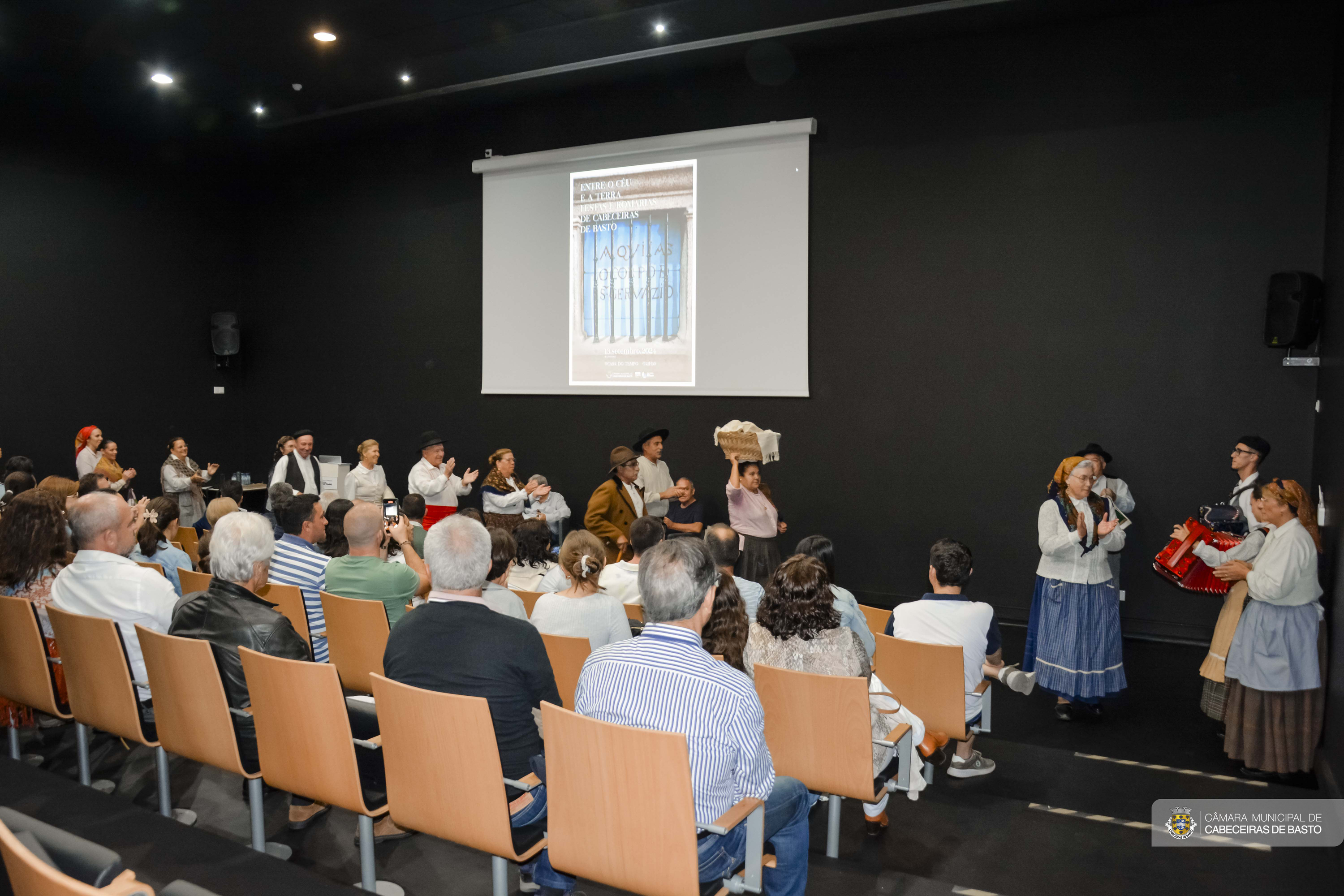 Festas e Romarias de Cabeceiras de Basto lotam auditório da Casa do Tempo