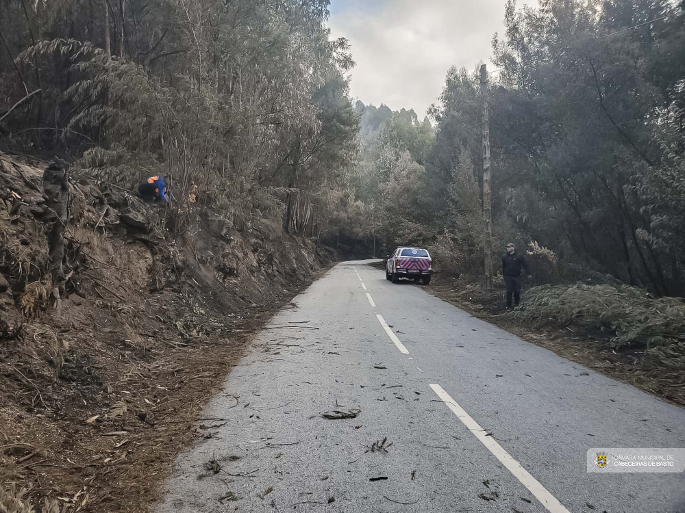 Aviso à população: precipitação e vento