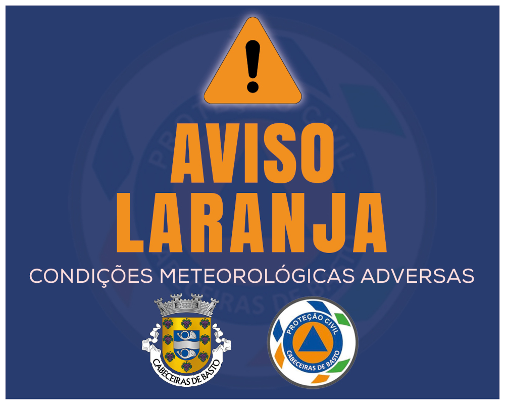 Aviso à população: fenómenos meteorológicos adversos