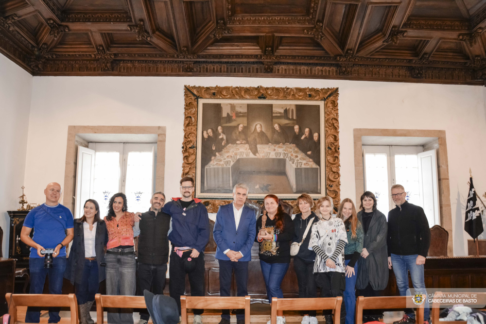 Presidente da Câmara recebeu grupo da Polónia