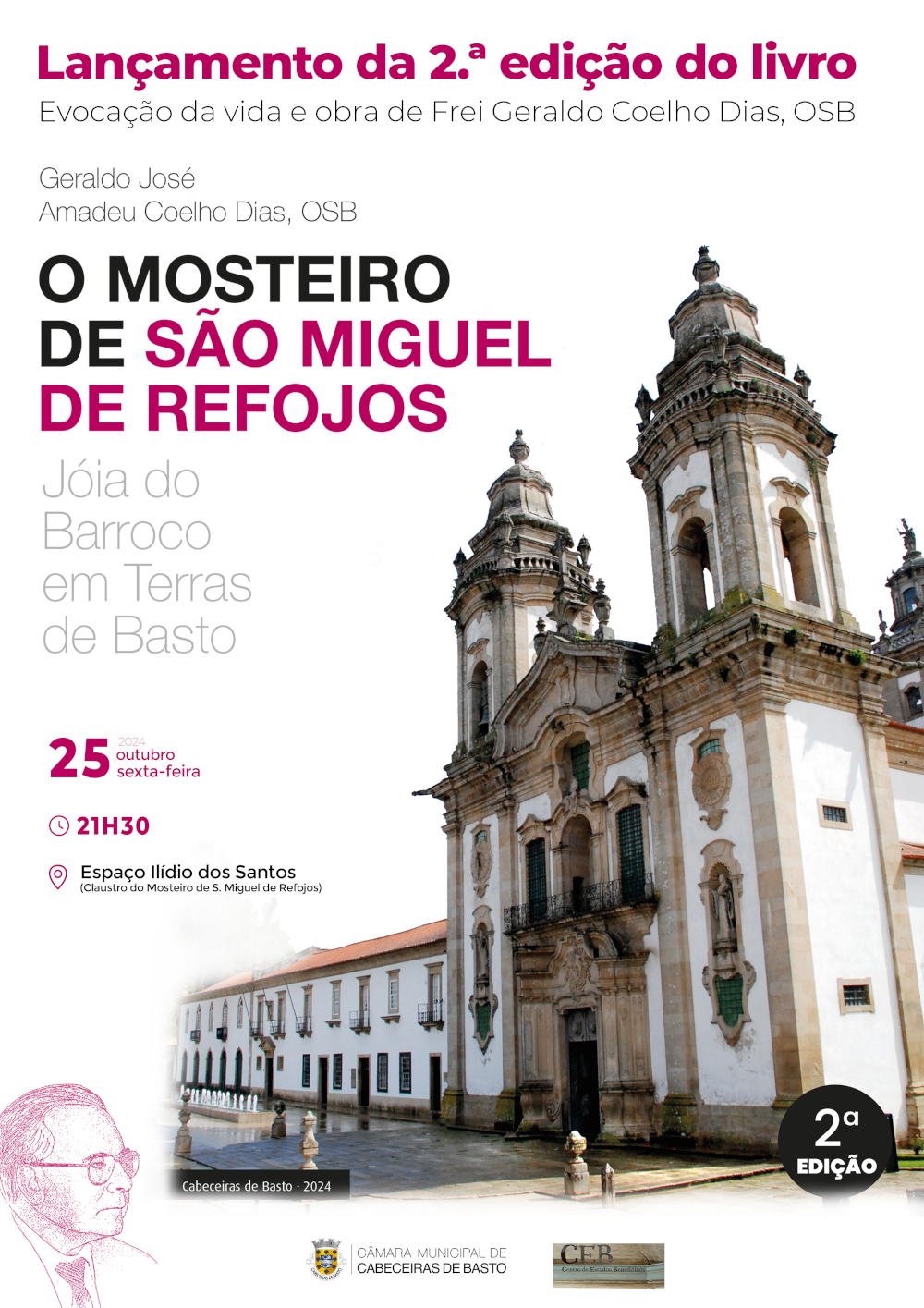 Leia mais sobre Câmara Municipal lança 2.ª edição do livro «O Mosteiro de