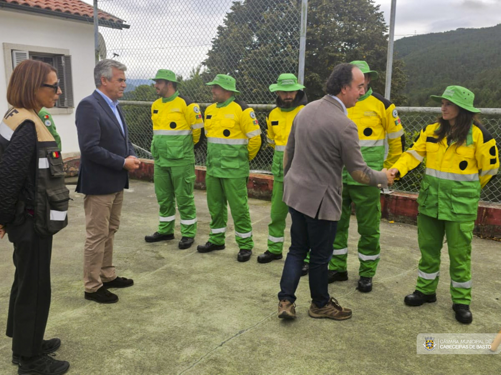 Secretário de Estado das Florestas visitou áreas afetadas pelos incêndios em Cabeceiras de Basto