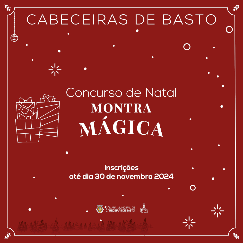 Concurso de Natal «Montra Mágica» 2024