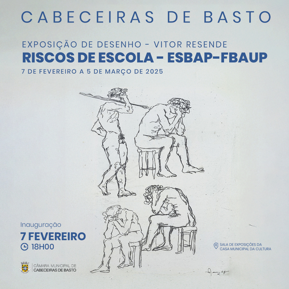 Exposição de Desenho de Vítor Resende é inaugurada hoje