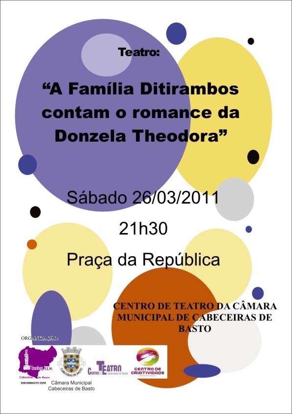 Leia mais sobre Apresentação «A Família Ditirambos e o Romance da Donzela Theodora»