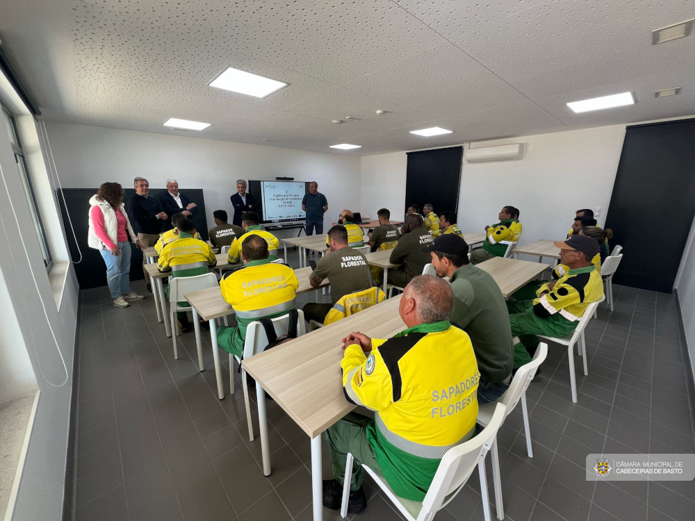 Formação na Base da Força de Sapadores Bombeiros Florestais