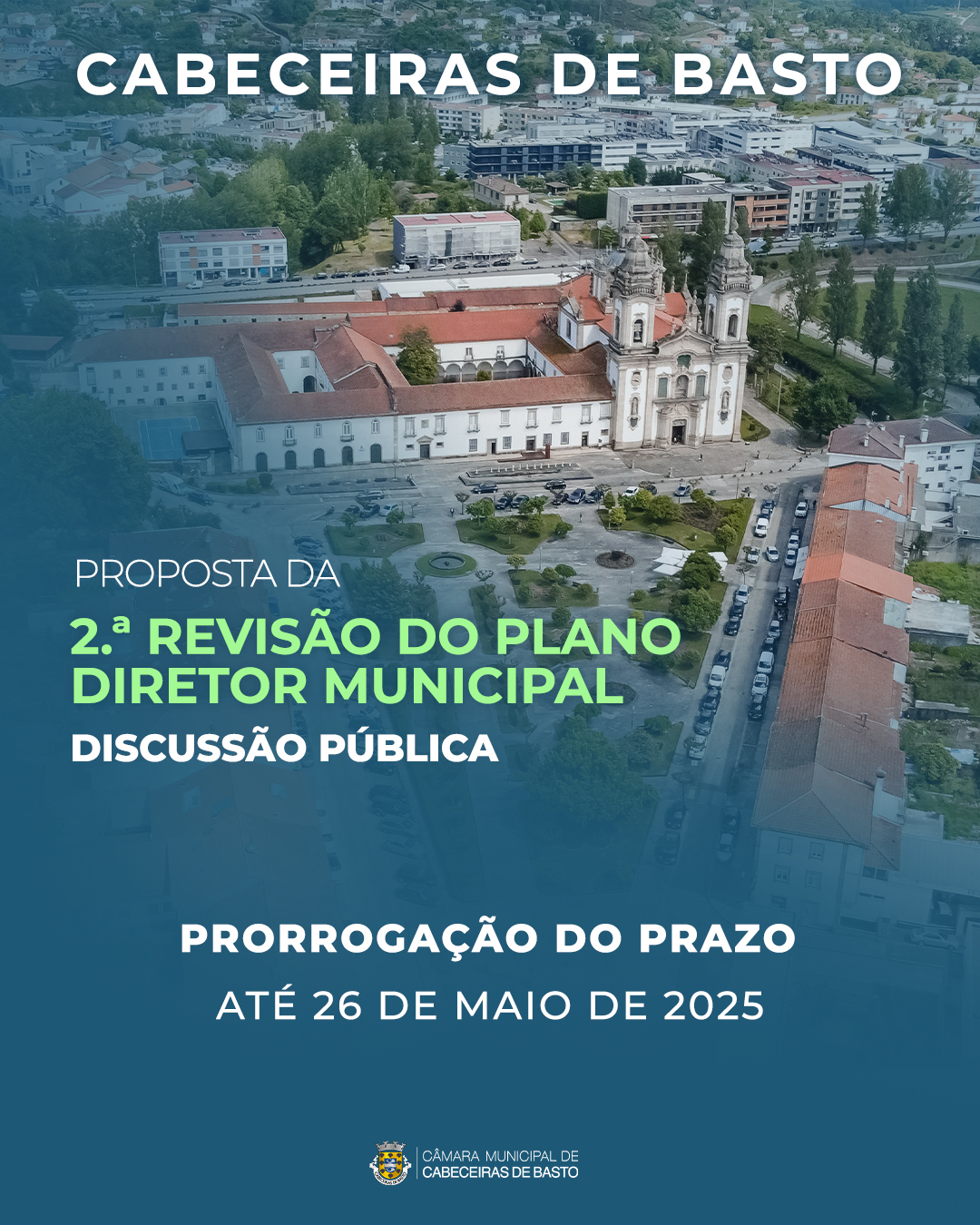 Leia mais sobre Prorrogado até 26 de maio o período de discussão pública do PDM