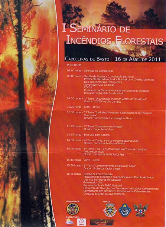 Leia mais sobre Primeiro seminário de Incêndios Florestais realiza-se em Cabeceiras de Basto