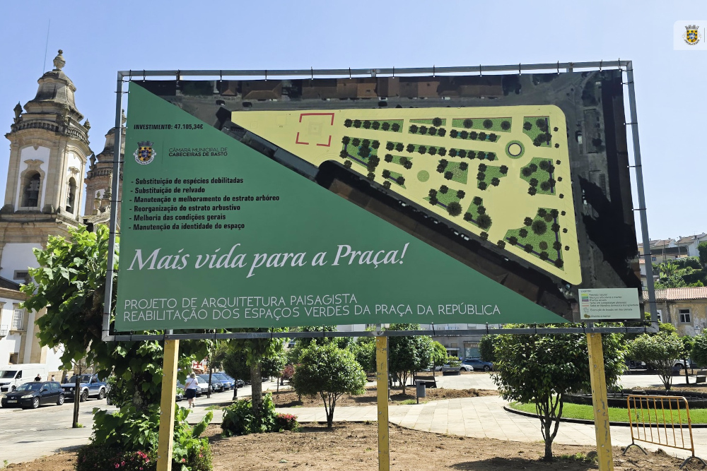 Leia mais sobre Obras de reabilitação do Jardim da Praça da República
