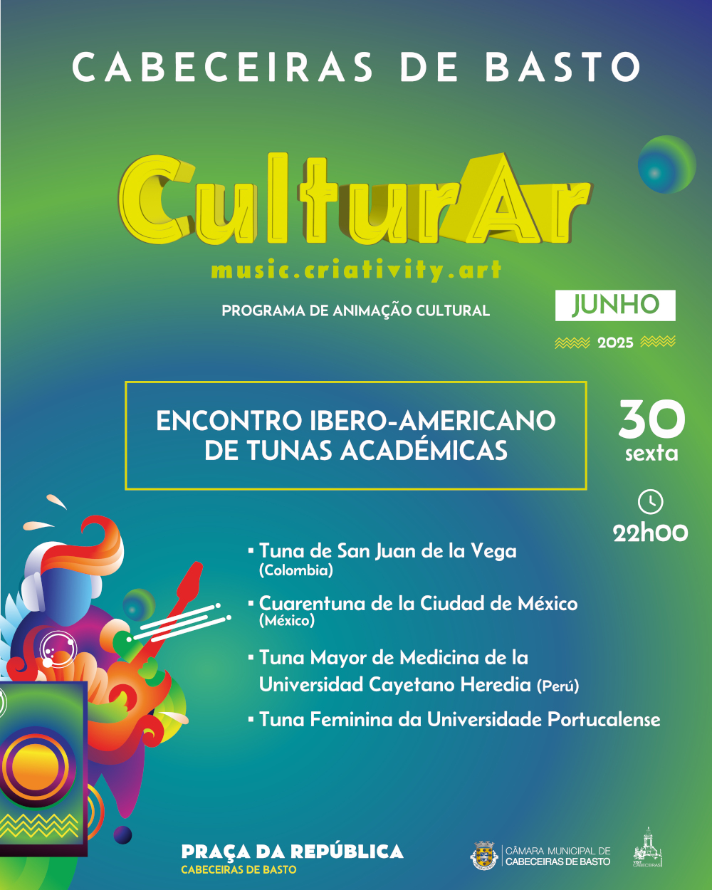  CulturAr - Programa de Animação Cultural 30 junho