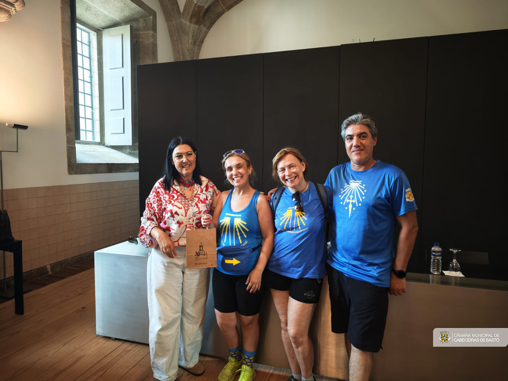 Caminho Português de Santiago Leon de Rosmithal