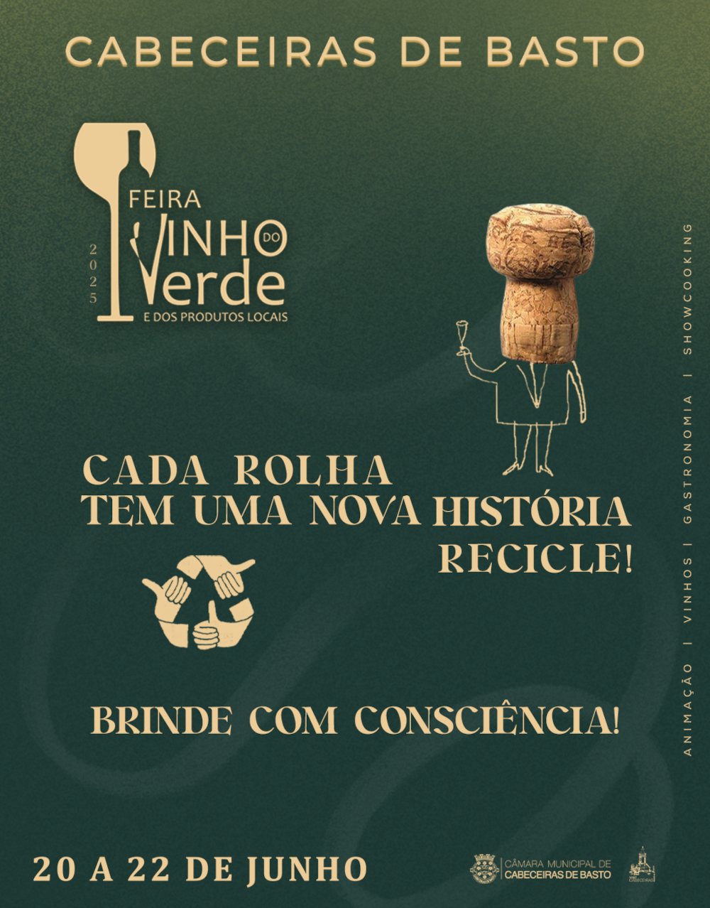 Leia mais sobre Feira do Vinho Verde: recicle as suas rolhas de cortiça!