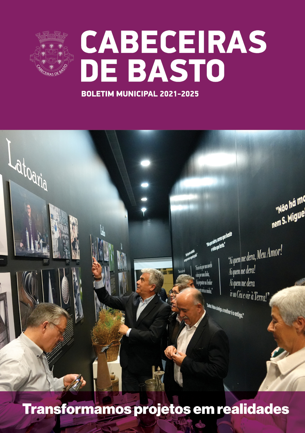 Capa do Boletim Municipal Cabeceiras de Basto 2021-2025