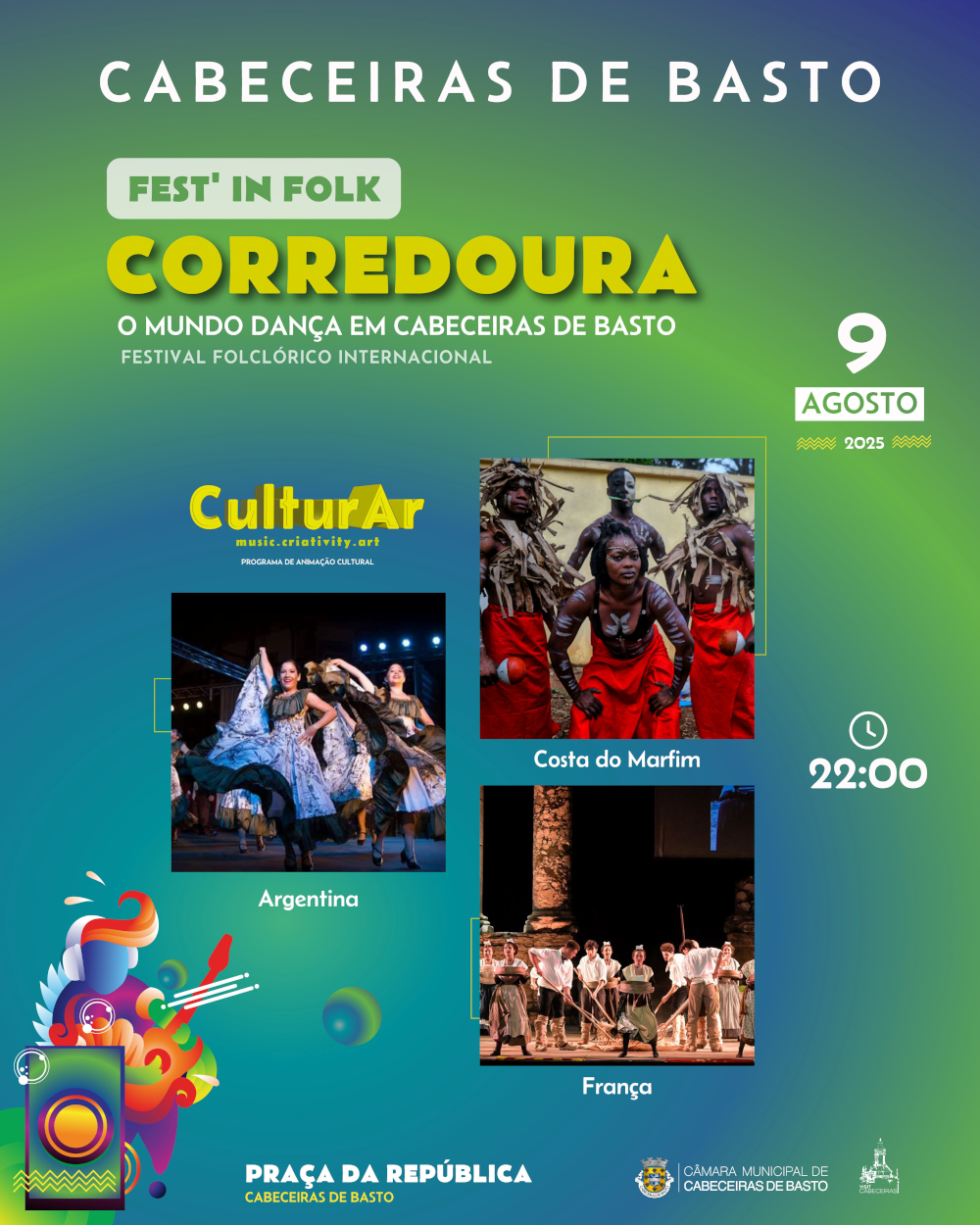 CulturAr - Programa de Animação Cultural 9 agosto