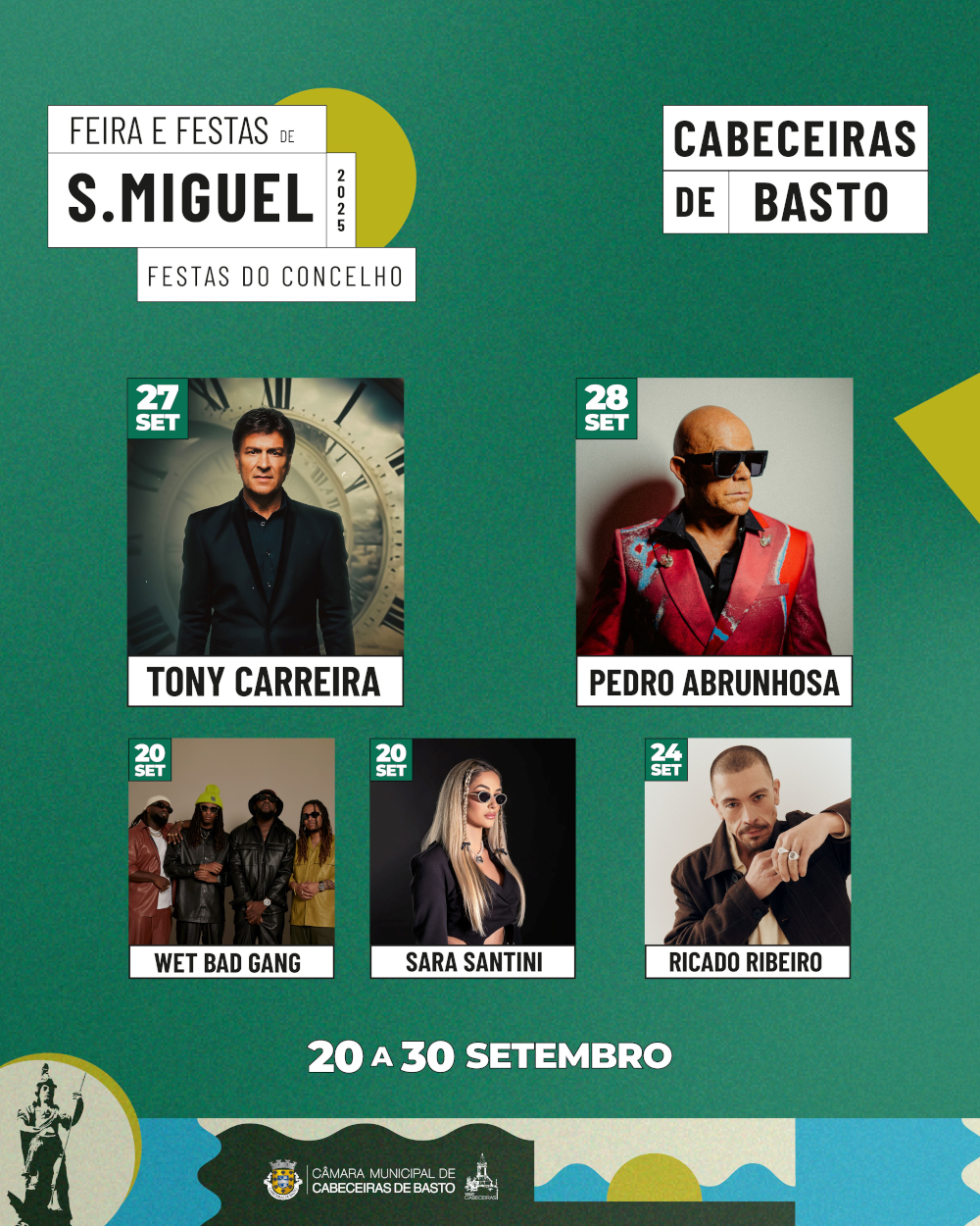 Feira e Festas de S. Miguel - artistas