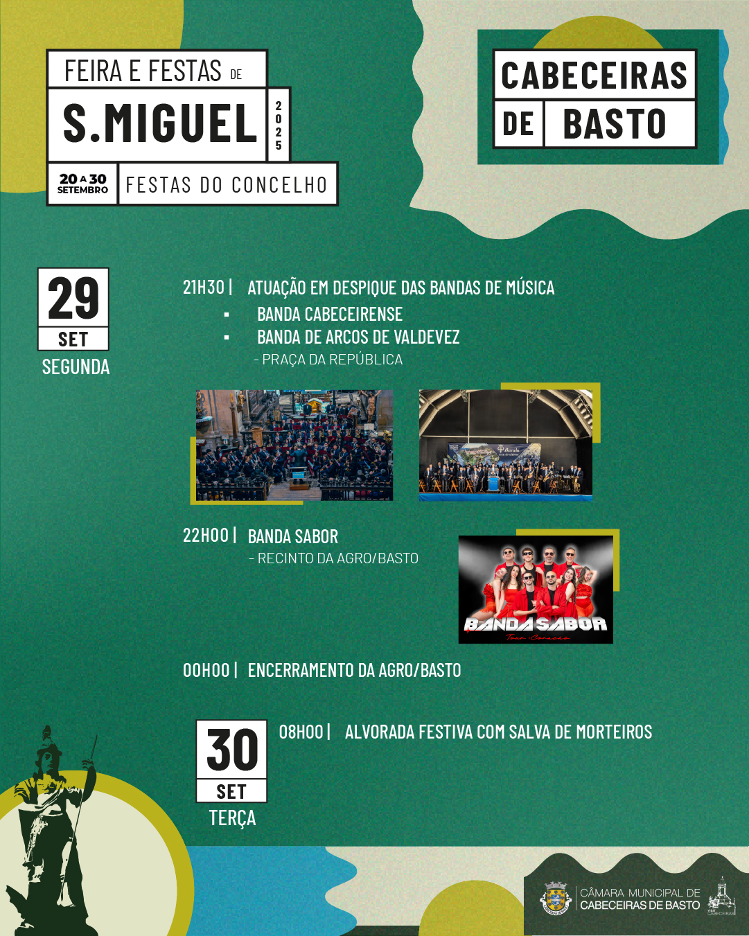 Feira e Festas de S. Miguel - programa 29 e 30