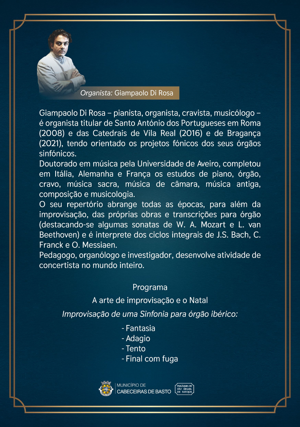 Concerto de Natal - Órgão de Tubos